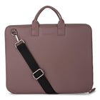 Bugatti Vegan leather padfolio with crossbody strap, Pink (WRC2236BU-BLACK)-13po(H) x 10po(W) x 1.50po(D)