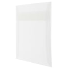 JAM Paper Enveloppes carrées translucides de 5,5 po, ton clair, 50/paquet-Intérieur vierge où écrire un mot personnalisé