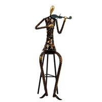 Violoniste assis, 15,5 po, brun 42463DF-1