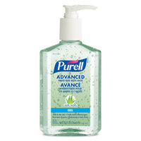 Purell® – Désinfectant pour les mains, bouteille avec pompe, 236 ml, avec aloès-Élimine 99,9 % des microbes communs qui causent les maladies