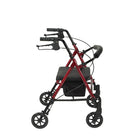 Drive Medical - Rollator à hauteur réglable avec roues de 6 po, rouge-27 long. x 22 larg. x 29,50 haut. (po)