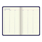 Letts - Agenda perpétuel 12 mois Icon - 7-5/8" x 5" - Marine-Un jour par page