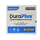 DuraPlus - papier hygiénique 2 plis - blanc - Paquet de 48-Fabriqué à partir de fibres vierges