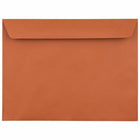JAM Paper - Enveloppes pour livret - 9" x 12" - Orange foncé - Paquet de 250-Couleur : orange foncé.