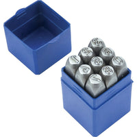 Aurora Tools – Ensemble de timbres de lettres, 1/8 po-Pour applications à la main faites au marteau