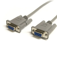 StarTech  Câble modem série croisé DB9, F/F, 25 pi-Branchez un port série à 9 broches à une imprimante série