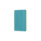 Moleskine – Carnet Classic, ligné, couverture souple avec poche, bleu récif, 3,5 po x 5,5 po-Papier sans acide
