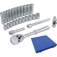 Ens. 26 douilles standard 3/8 po, 6 pans-1