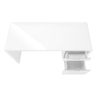 Monarch Specialties - 7581 Bureau 60 po L - Blanc Lustre/Tiroir Cote Droit/Gauche-2 tiroirs polyvalents peuvent être installés à gauche ou a droit pour ranger facilement votre petite et grande papeterie
