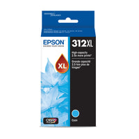 Epson - T312 Cartouche d'encre - Grande capacité - Cyan-Qualité photo supérieure