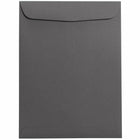 JAM Paper - Enveloppes ouvertes pour catalogue - 9" x 12" - Gris foncé - Paquet de 25-Couleur : gris foncé.