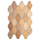 CTG Brands – Carreaux muraux autocollants, festonnés, 11,8 po x 7,8 po, beige, paq./6-11,8 larg. x 7,8 haut. (po)