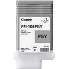 Canon – Réservoir d'encre photo grise PFI-106 (130 ml) pour IPF6300 / 6400 / 6450-Gris