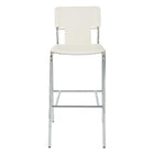 Tabouret bar Dorado, vinyle, base chrome, 30po-2