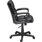 Staples® – Fauteuil de direction Montessa II Luxura, noir (25221R-CA)-Tension d'inclinaison réglable et blocable pour une personnalisation complète
