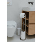 Umbra Teardrop - Support pour papier-toilette, Nickel-Capacite : jusqu'à 4 rouleaux de papier