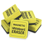 Gomme à effacer magnétique pour tableau blanc The Pencil Grip, 2" x 2", jaune, paquet de 2-Pratique pour les lap boards et les étudiants
