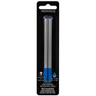 Merangue − Recharges pour stylo roller compatibles Cross − pointe moyenne − bleu − paquet de 2-Recharge de type croix ; encre bleue