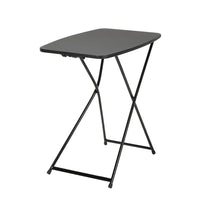 COSCO – table pliante personnelle à hauteur réglable intérieur/extérieure, noir, 2/paquet-Dessus de table en polypropylène : Usage à l’intérieur ou l’extérieur, idéale pour les barbecues improvisés, le patio, le garage et les fêtes
