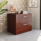 Sauder - La Collection Affirm Classeur latéral - Finition Classic Cherry-Plateau durable de 1 po. d'épaisseur pour présenter des photos, des livres, etc.