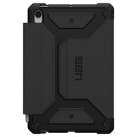 UAG - Étui Robuste Metropolis SE Folio Noir pour Samsung Galaxy Tab S9 FE-Couverture folio avec mise en veille/activation automatique et support