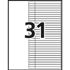 Avery − Intercalaires Ready Index 1 à 31 avec table des matières pour imprimantes laser et jet d’encre – 31 onglets – multicolores-Le système coordonné d’une table des matières et d’intercalaires préimprimés assortis facilite la consultation