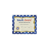 Flipside - Certificat de mérite à bordure dorée, 8 1/2 x 11 (po), paquet de 90-Dimensions : 8 1/2 long. x 11 larg. (po)
