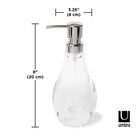 Umbra DROPLET - Pompe à savon, Transparent, 280ml-7