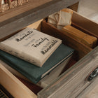 Sauder - 435754 La Collection Sonnet Springs Bibliothèque - Finition Pebble Pine-8