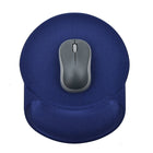 DAC - Tapis de souris « piste de course » Super-Gel MP-123 avec repose-poignet - 9 3/4 po x 8 1/4 po x 3/4 po - bleu-Coussin Super-GelTM, recouvert de Lycra®