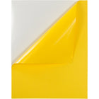 JAM Paper - Étiquettes d'expédition papier autocollant pleine page - 8 1/2 po x 11 po - Jaune - Paquet de 10-Étiquettes autocollantes pleine page jaunes, Faites ressortir votre courrier avec des étiquettes d'adresse d'expédition colorées