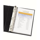 Avery® 77007 Pochettes protectrices, 5-1/2" x 8-1/2", transparentes, 15/paquet-Chaque page contient une feuille