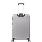 TOSCANO OTTIMO Bagage à main rigide de 21 po - Gris-Coque rigide en ABS