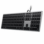 Satechi - Clavier filaire Slim W3 USB-C-Touches retroeclairees reglables