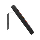 Support incurvé et support mural compatible VESA CTA Digital pour boîtiers de tablette Paragon - Noir-Se monte facilement sur une table ou au mur