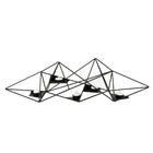 CTG Brands Herringbone Wall Tile, 10" x 10", White Marble, 6 Pack-Mesure: cette jolie pièce maîtresse de bougeoir mesure 75,6cm L x 19,7cm H (29,75" L x 7,75" H)