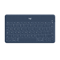 Logitech - Clavier Keys-To-Go Bluetooth pour iPhone, iPad et Apple TV - Blue-Le Keys-To-Go de Logitech est un clavier super fin et super léger que vous pouvez garder avec vous tout au long de la journée, que ce soit pour travailler ou apprendre depuis le jardin ou au bureau.