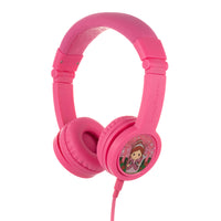 BuddyPhones Explore+ Casque - Rose-Style de casque sur l'oreille pour les enfants avec SafeAudio