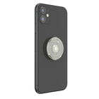 Poignée de téléphone à paillettes transparentes Popsockets-Ne colle pas aux étuis en silicone/très texturés. Comprend un disque adhésif à appliquer directement sur iPhone et autres téléphones à dos en verre.