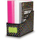 Teacher Created Resources - Boîte à cahier, couleurs vives (TCR20784)-Rangez vos livres, vos dossiers et vos cartables