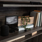 Sauder - 433683 La Collection Aspen Post Surmeuble - Finition Pebble Pine-Conforme à la norme BIFMA x5.9 pour la sécurité, la durabilité et la performance structurelle.