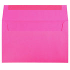 JAM Paper Enveloppes format livret de teinte claire avec fermeture gommée, 6 x 9 1/2 po, fuchsia, 1000/paquet-Taille : A10 (6 x 9 1/2 po)