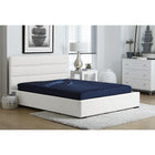 DHP – Matelas piqué de 6 po, double, Marine-Idéal pour les lits superposés, les canapés-lits, les lits coulissants ou les lits jumeaux
