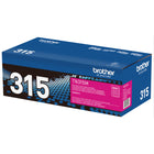 Brother – Cartouche de toner magenta TN315, rendement élevé (TN315M)-Donne jusqu'à 3500 pages  