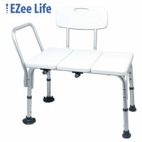 EZee Life - Banc de transfert pour douche (CH2035)-Dimensions : 16 x 26,5 x 18-22 (po)