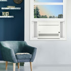 Danby - Climatiseur de fenêtre de 8 000 BTU avec connexion sans fil - Blanc-Direction de l'air à 4 voies