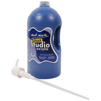 Mont Marte Peinture à l'acrylique Studio - 2L - Bleu phtalo-1