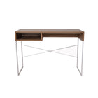 Bureau de la collection Milo-Placage stratifié 3D avec finition brune