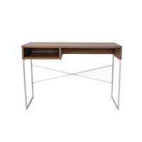 Bureau de la collection Milo-Placage stratifié 3D avec finition brune