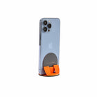 Poignée et support de téléphone compatible MOFT Snap O Magnetic MagSafe pour iPhone - Orange-Compatibilité MagSafe